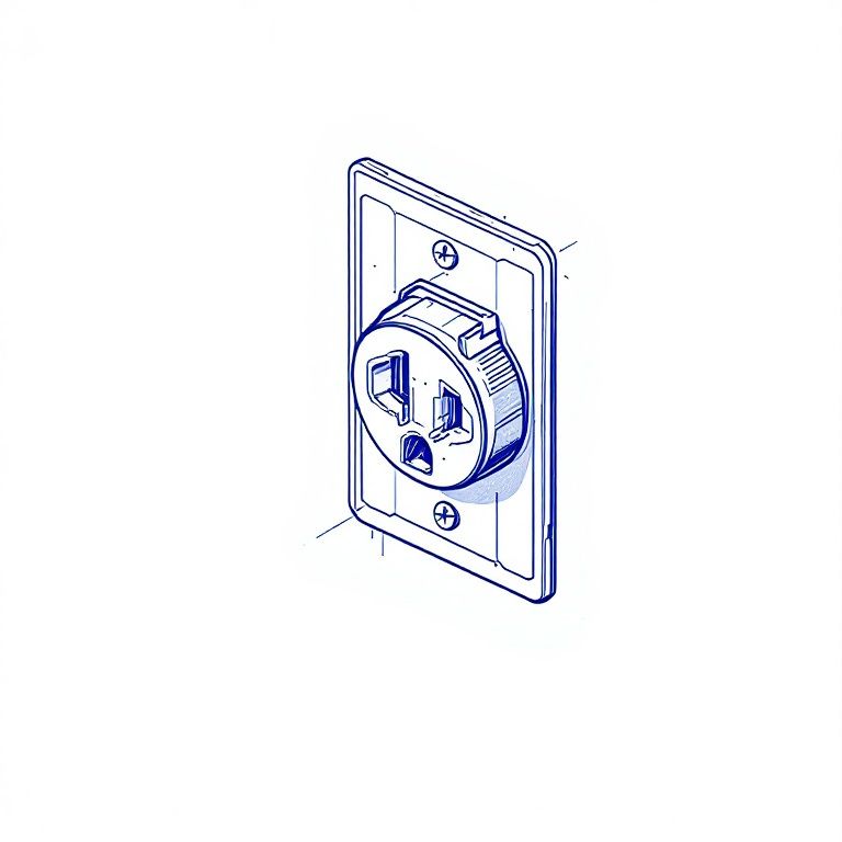 NEMA 14-50 outlet